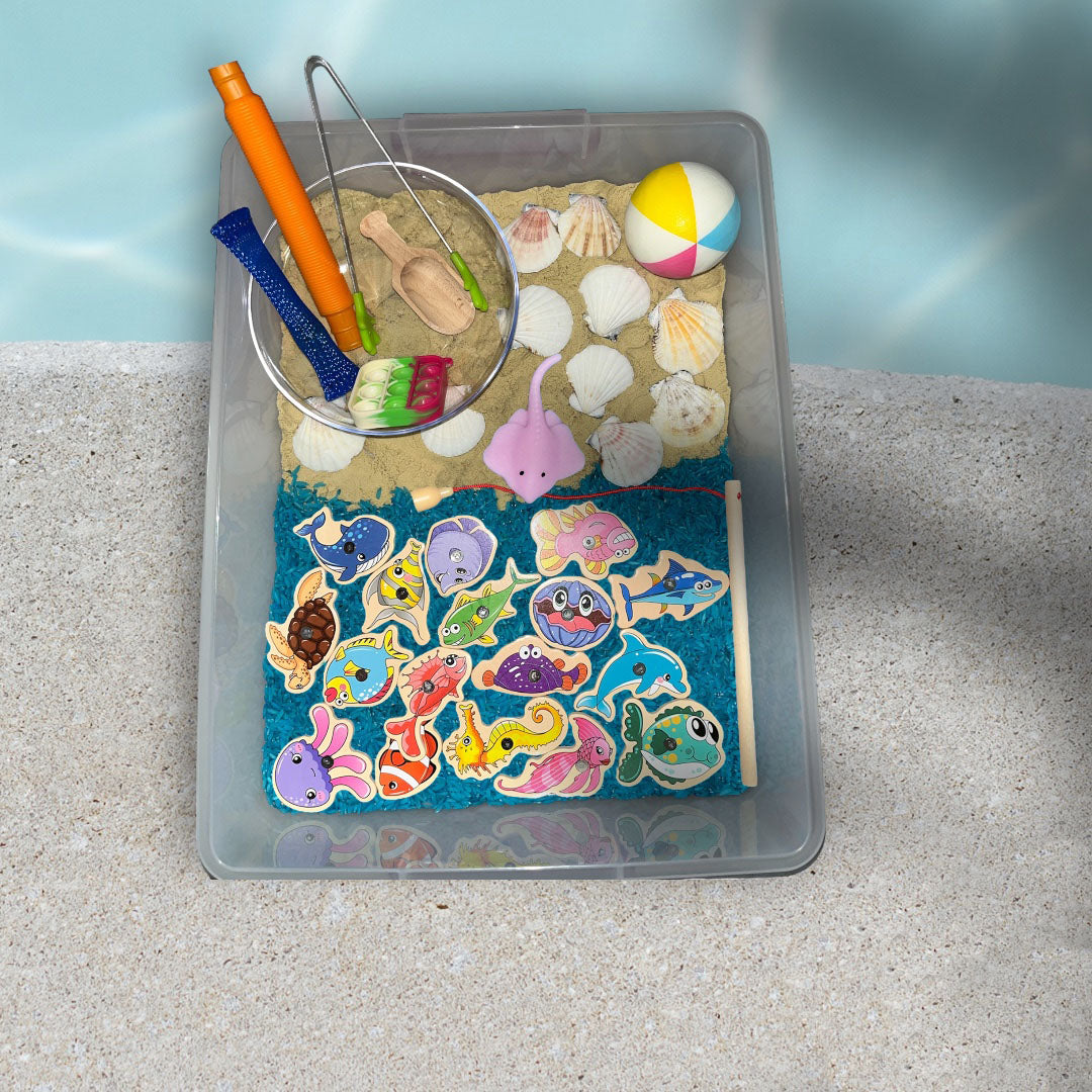 Fishing Fun 40 Pc Sensory Kit
