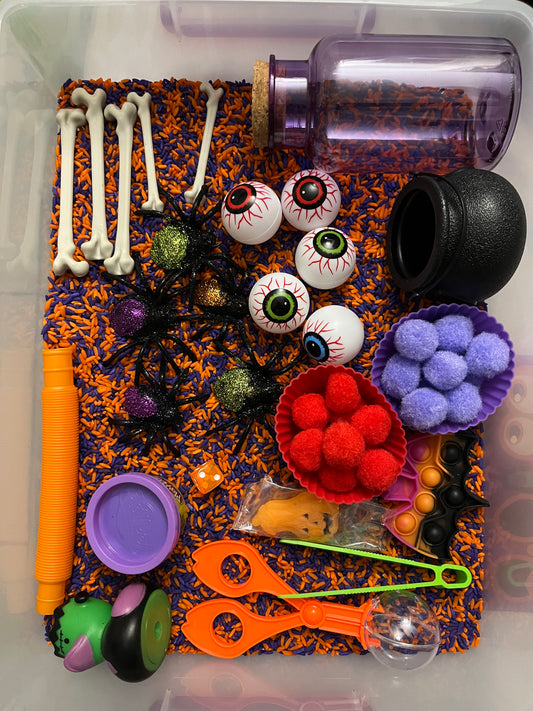 50 pc Spooky Sensory Bin