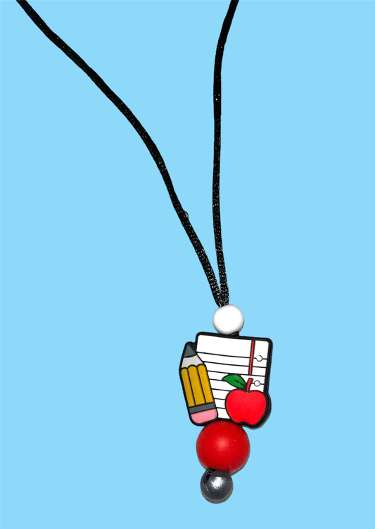 Back to school Breakaway Chew Necklace for ASD and Sensory Disorders