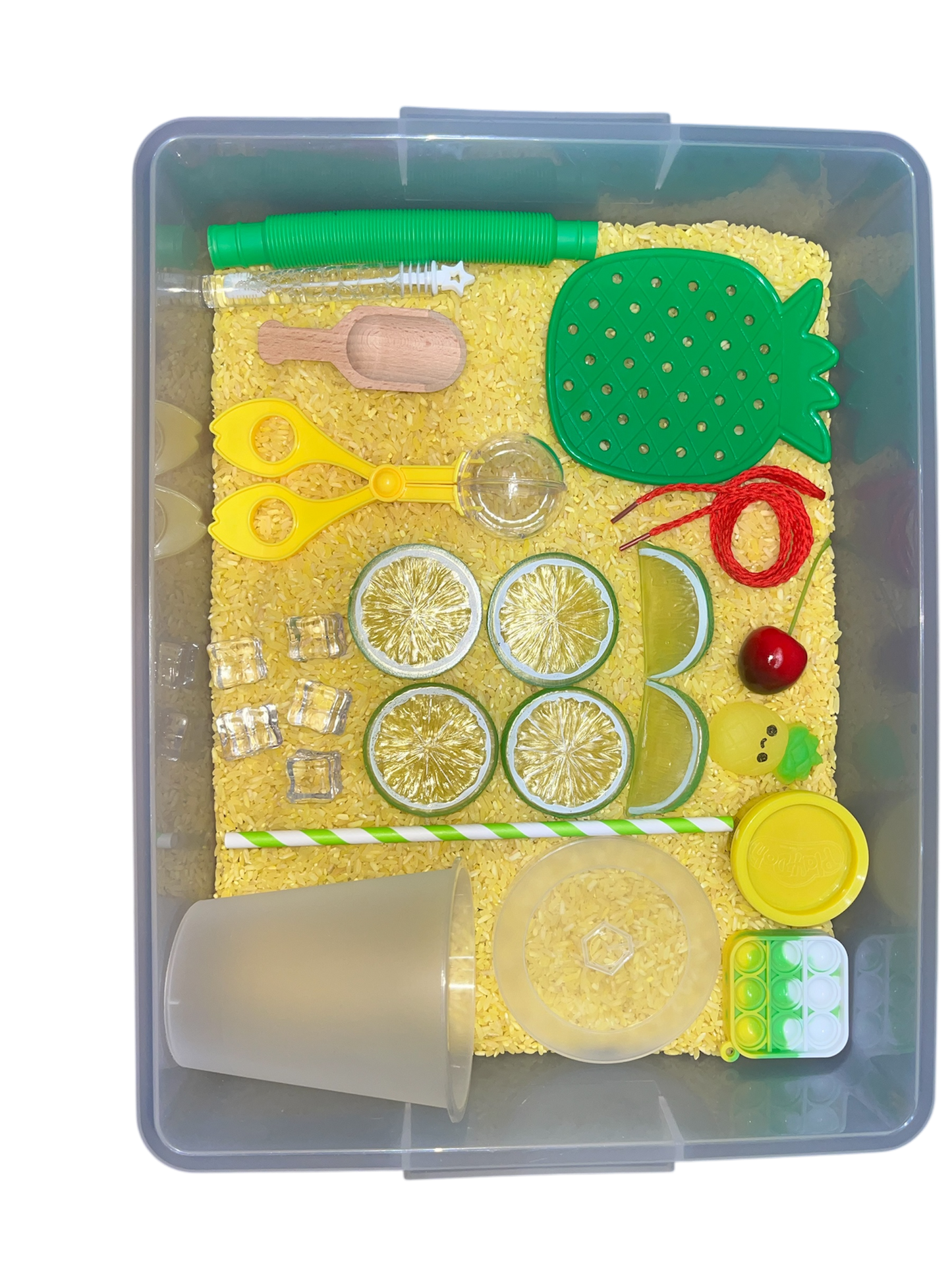 25 pc Lemonade Special Edition Sensory Bin