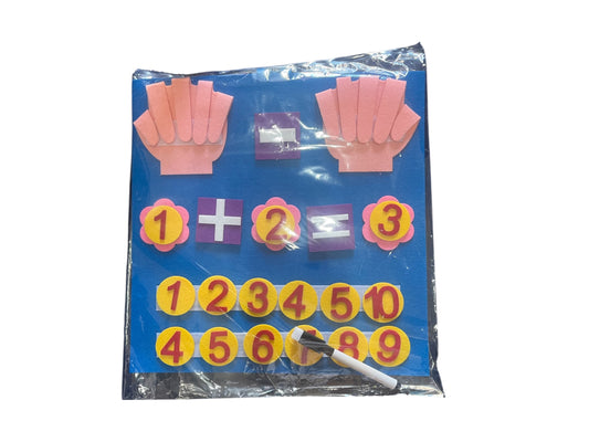 Math Felt Counting Hands Set