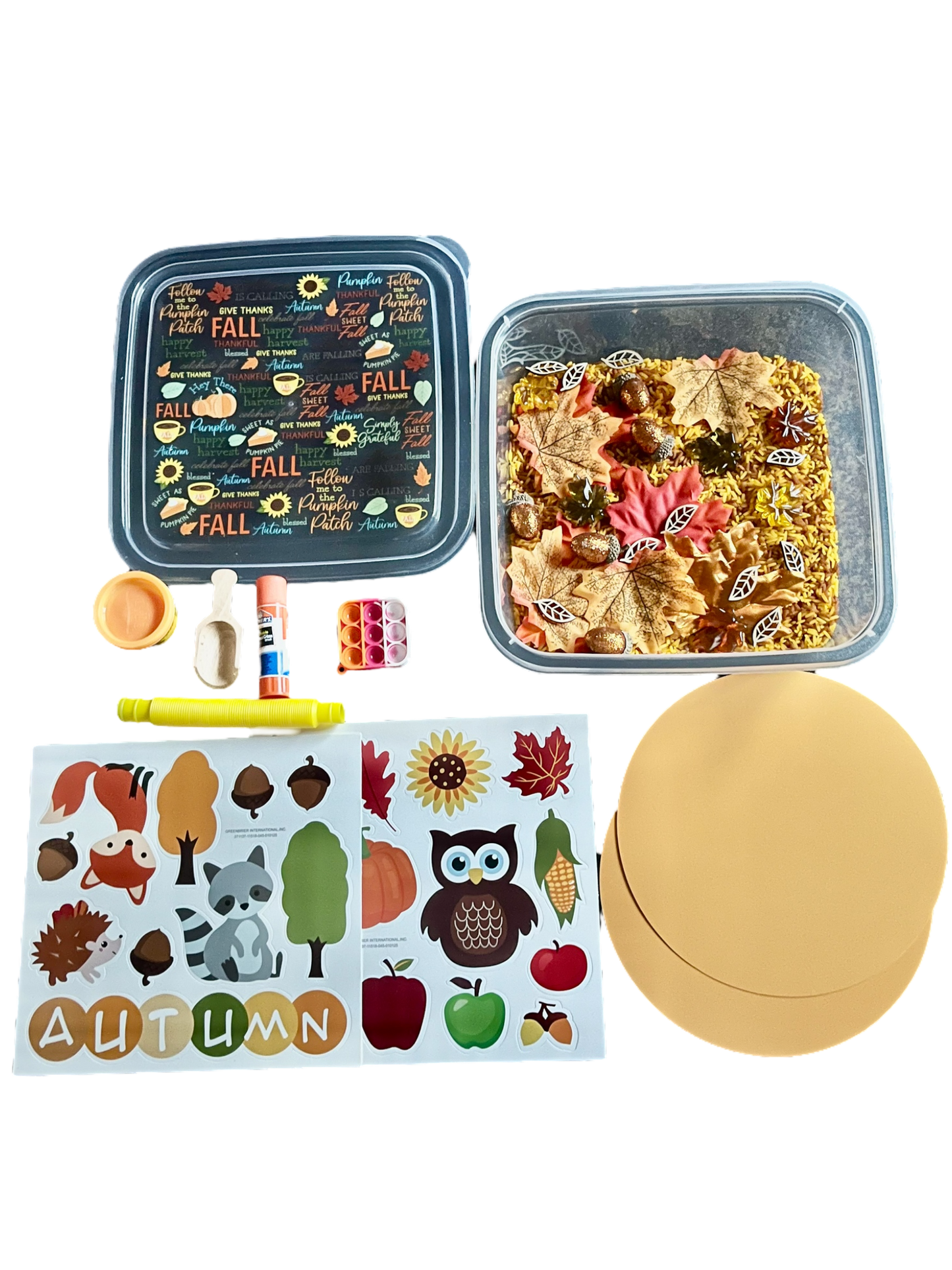 Autum Sensory Bin