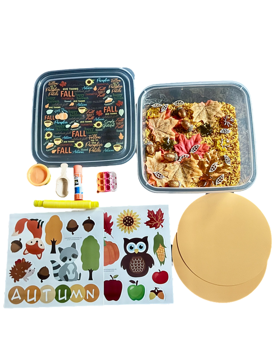 Autum Sensory Bin
